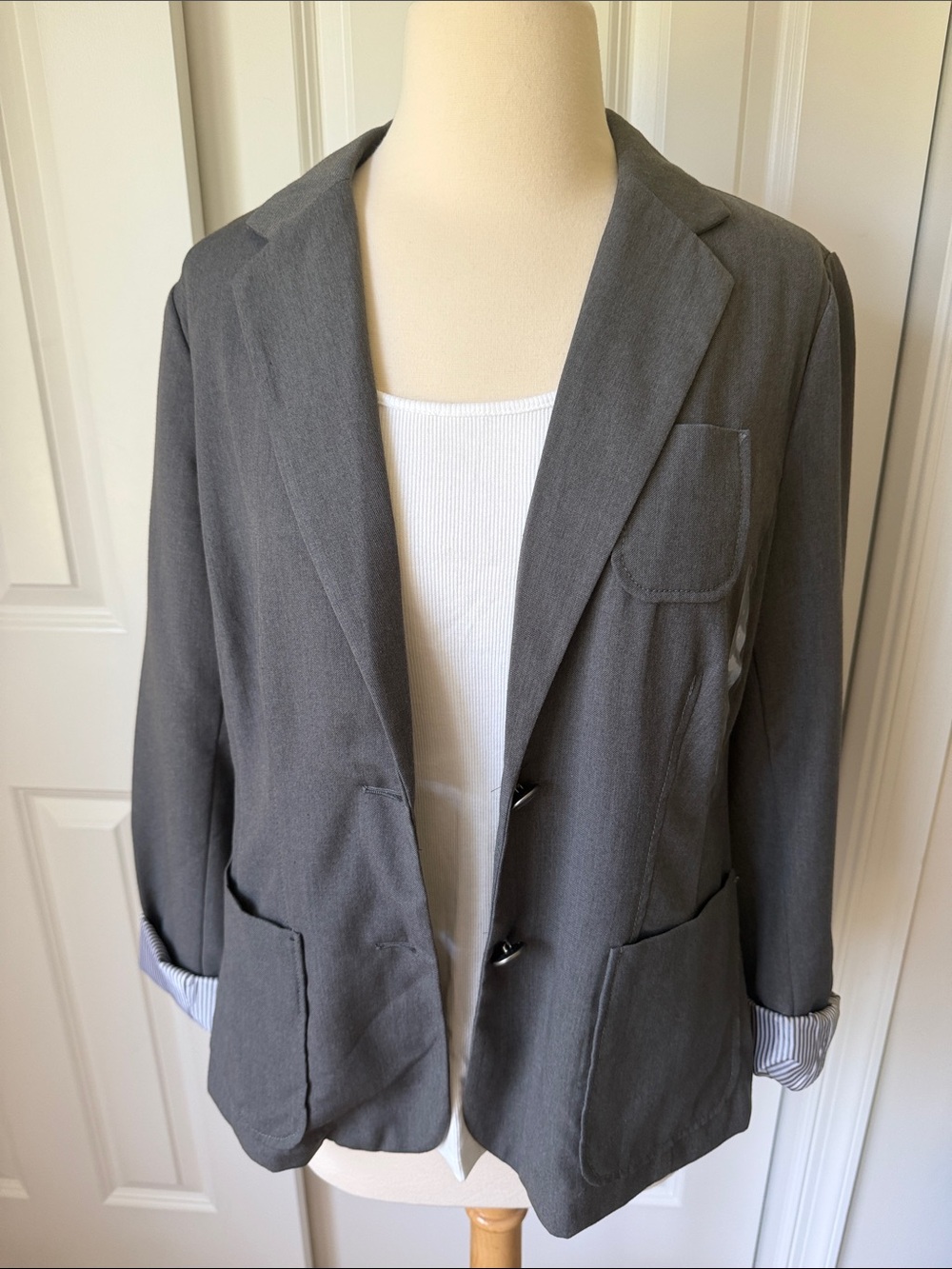 GAP Woman’s Gray Academy Blazer